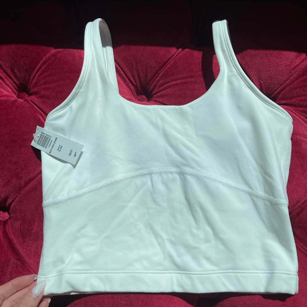 ARITZIA TNA sport tennis top high quality XS white - Picture 2 of 7